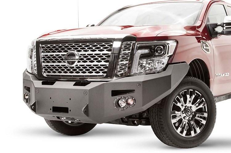 Fab Fours NT16-F3751-1 Nissan Titan XD 2016-2022 Premium Front Bumper No Guard