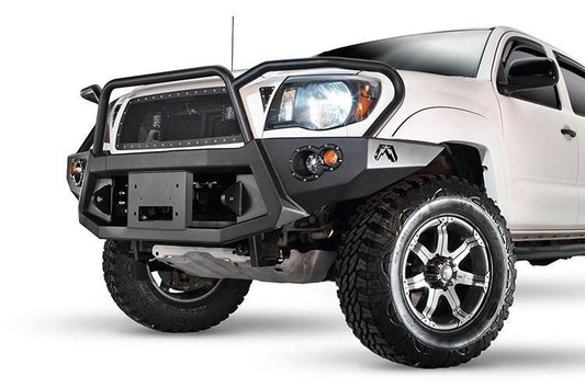 Fab Fours Toyota Tacoma 2005-2011 Front Bumper Winch Ready with Full Guard TT05-B1550-1