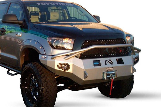 Fab Fours Toyota Tundra 2007-2013 Front Bumper Winch Ready with Pre-Runner Guard TT07-H1852-1