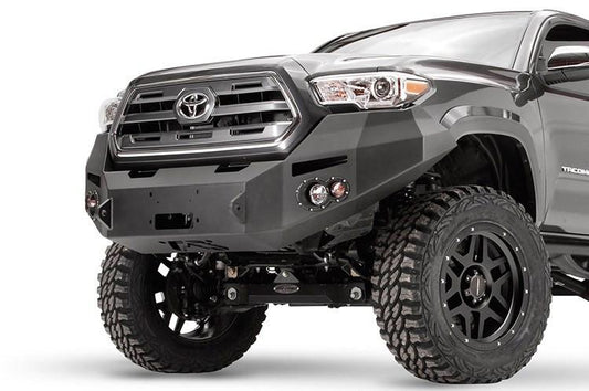 Fab Fours TT16-B3651-1 Toyota Tacoma 2016-2023 Premium Front Bumper Winch Ready No Guard