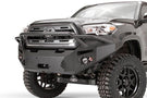 Fab Fours TT16-B3652-1 Toyota Tacoma 2016-2022 Premium Front Bumper Winch Ready with Pre-Runner Guard