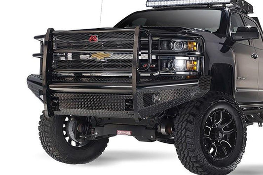 Fab Fours Chevy Silverado 2500 /3500 2007.5-2010 Front Bumper with Full Guard CH08-S2060-1