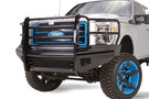 Fab Fours FS11-S2560-1 Front Bumper 11-16 Ford Super Duty F250-F350 Black Steel