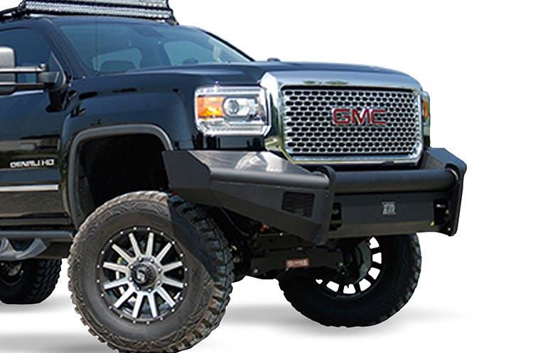 Fab Fours GMC Sierra 2500/3500 2015-2018 Front Bumper No Guard with Tow Hooks GM14-Q3161-1