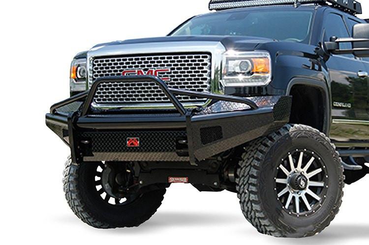 Fab Fours GMC Sierra 2500/3500 2015-2018 Front Bumper with Pre-Runner Guard GM14-S3162-1
