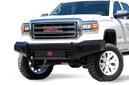 Fab Fours GMC Sierra 1500 2014-2015 Front Bumper No Guard with Tow Hooks GS14-K3161-1