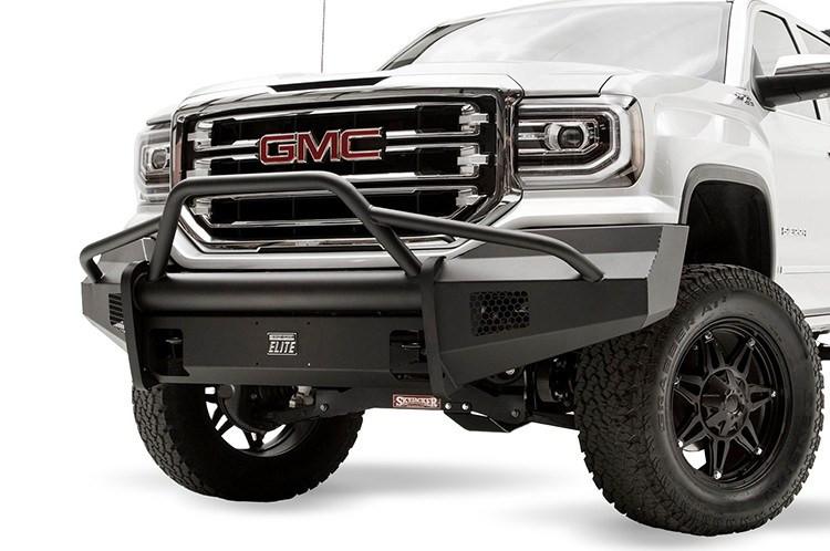 Fab Fours GMC Sierra 1500 2016-2018 Front Bumper with Pre-Runner Guard GS16-R3962-1