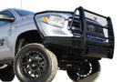 Fab Fours TT07-K1860-1 Toyota Tundra 2007-2013 Black Steel Front Bumper Full Guard with Tow Hooks