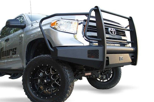Fab Fours Toyota Tundra 2007-2013 Front Bumper Winch Ready with Full Guard TT07-R1860-1