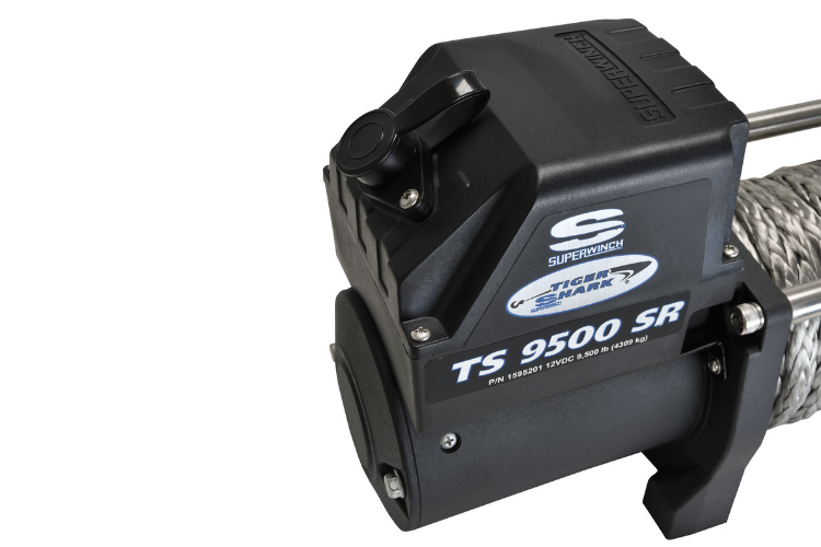 Superwinch 1595201 Tiger Shark 9500SR Truck Winch 9.5K