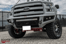 Bodyguard GAF17BN1B Ford F250/F350 Superduty 2017-2022 A2L Base Front Bumper ACC Compatible Single Light Bar Cutout