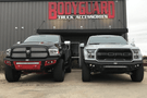 Bodyguard GAF17BN1B Ford F250/F350 Superduty 2017-2022 A2L Base Front Bumper ACC Compatible Single Light Bar Cutout