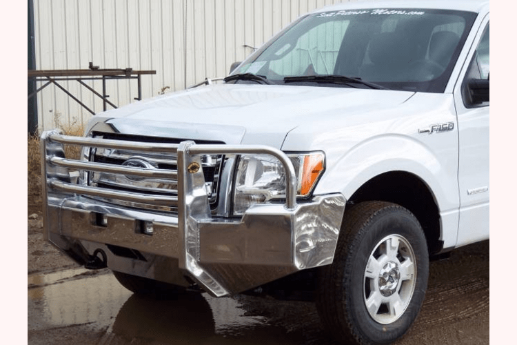 F150 Profender Truck Defender Aluminum Front Bumper Ford F150 2009-2014 Standard Poli ...