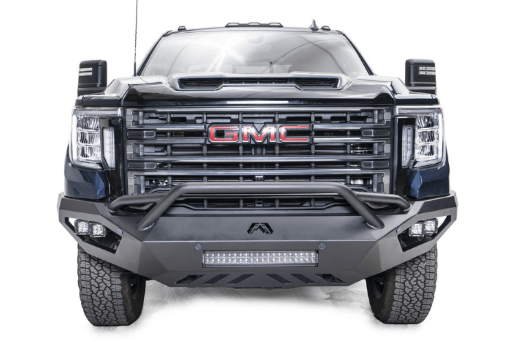 Fab Fours GM20-V5052-1 GMC Sierra 2500/3500 2020-2023 Vengeance Front Bumper Pre-Runner Guard