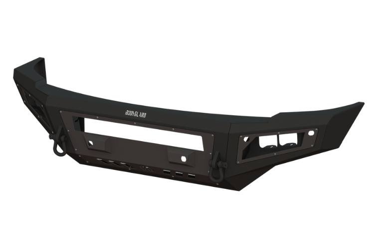 Bodyguard GAR10BN1B Dodge Ram 2500/3500 HD 2010-2018 A2L Base Front Bumper Single Light Bar Cutout