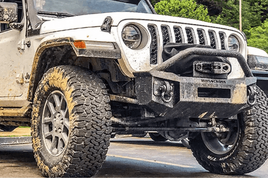Iron Cross GP-1202 Jeep Wrangler JL 2018-2019 Front Bumper Stubby With Bar
