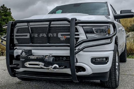 Westin 57-93555 Dodge Ram 2500/3500 2010-2018 HDX Winch Mount Grille Black