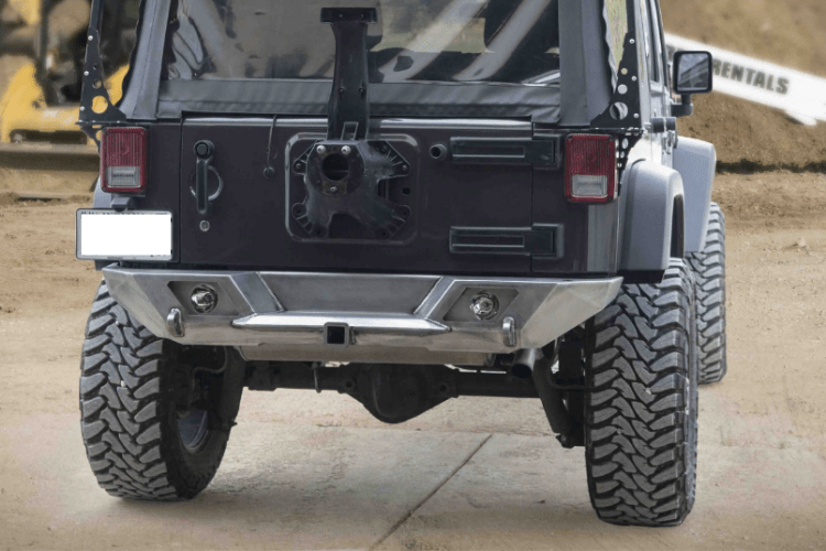 Lod Offroad Destroyer Rear Bumper Jeep Wrangler JK 2007-2017 Shorty JRB0701