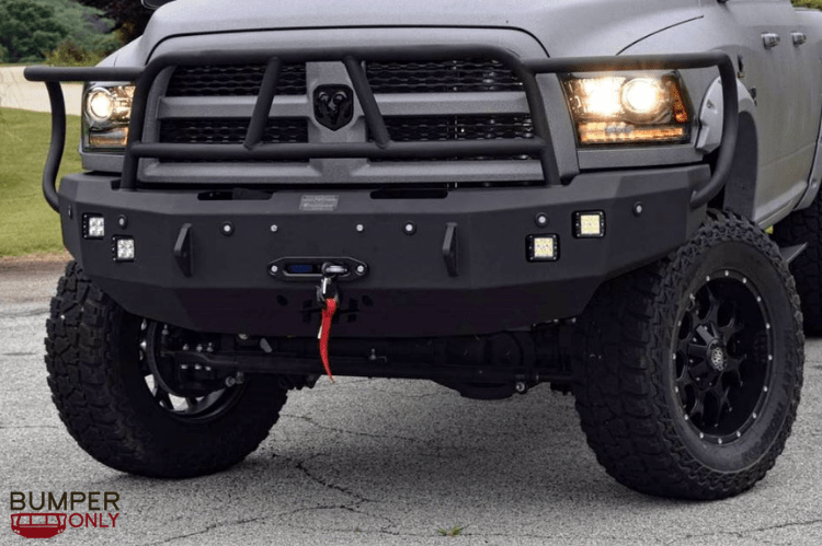 Winch-ready Hammerhead X-Series front bumper for 2010-2018 Dodge Ram 4500/5500.