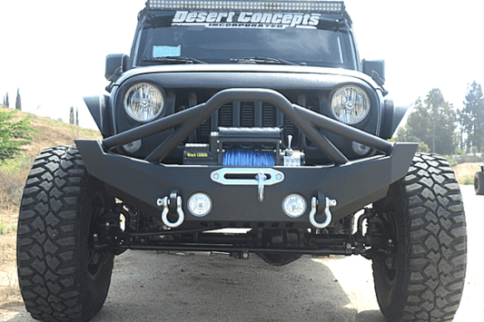 DV8 Offroad Jeep Gladiator JT 2020 Hammer Forged Front Bumper Pre-Runner Guard Winch Ready FBSHTB-12