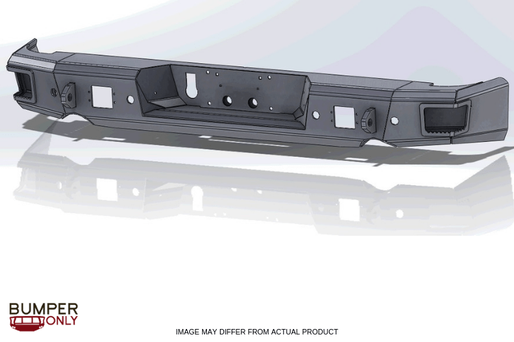 Hammerhead 600-56-0532 Dodge Ram 1500 2009-2018 Rear Bumper Flush Mount with Dual Exhaust & Sensors