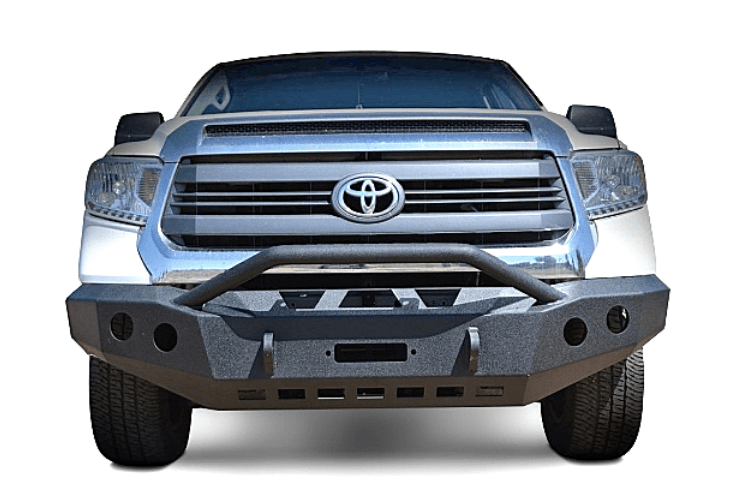 DV8 Offroad Toyota Tundra 2014-2016 Front Bumper With Hoop Winch Ready FBTT2-01