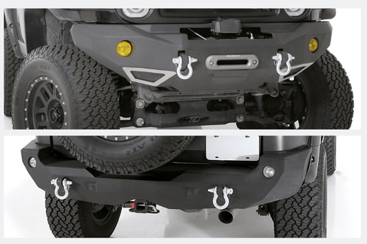 Smittybilt Toyota FJ Cruiser 2007-2014 M-1 Front & Rear Bumper Bundle