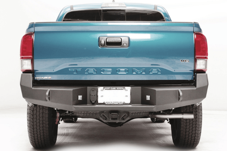 Fab Fours TT16-W3650-1 Premium Rear Bumper Toyota Tacoma 2016-2023 Non-Sensor