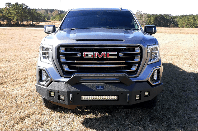 Hammerhead 600-56-1000 GMC Sierra 1500 2019-2021 Low Profile Front Bumper Non-Winch Formed Pre-runner