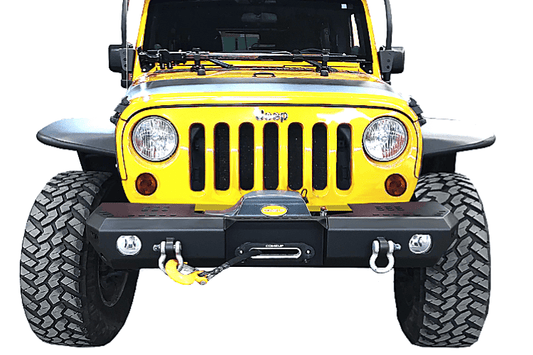 Warrior 6568 Jeep Wrangler JK 2007-2018 MOD Series Front Bumper Mid-Width