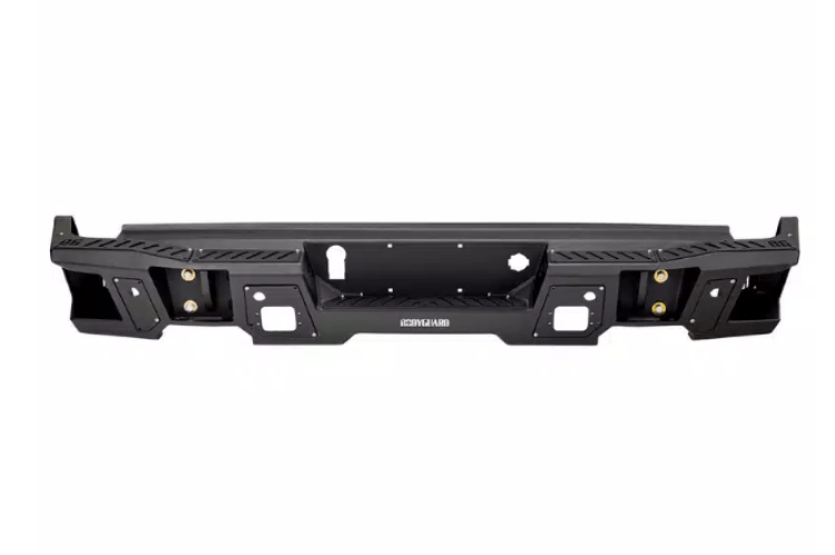 Bodyguard DFC19ANLT GMC Sierra 1500 2019-2022 A2 Rear Bumper No Sensor Light Cutouts
