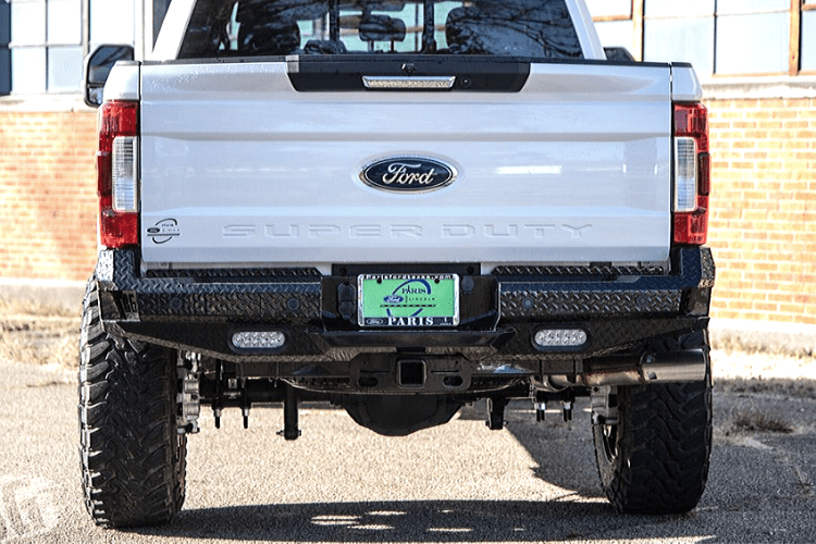 Bodyguard KFF17BYG Ford F250/350 Superduty 2017-2022 FT Rear Bumper With Sensor Cutouts