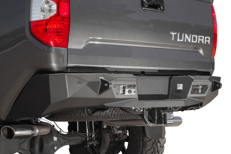 Addictive Desert Designs R741231280103 Toyota Tundra 2014-2021 Stealth Fighter Rear Bumper With Back Up Sensors