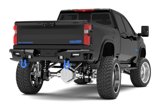 Road Armor Identity 3202DR-B0-P2-MR-BH-B Chevy 2500/3500 2020-2022 Rear Bumper