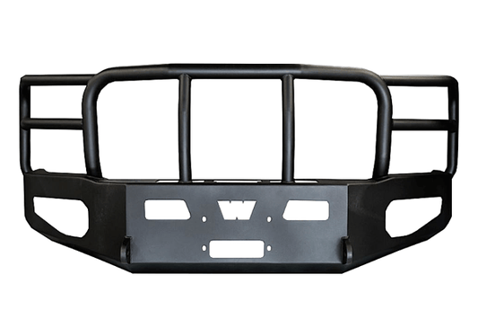 Warn 93470 Chevy Silverado 2500/3500 2015-2019 Heavy Duty Front Bumper Winch Ready Grille Guard