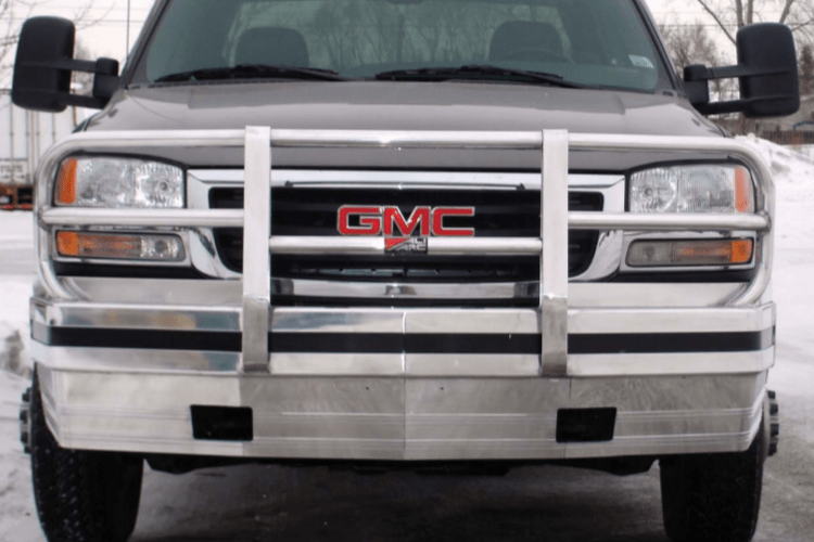 Ali Arc Traditional Aluminum GMC Sierra 2500/3500 HD 2007-2010 Front Bumper GMB191