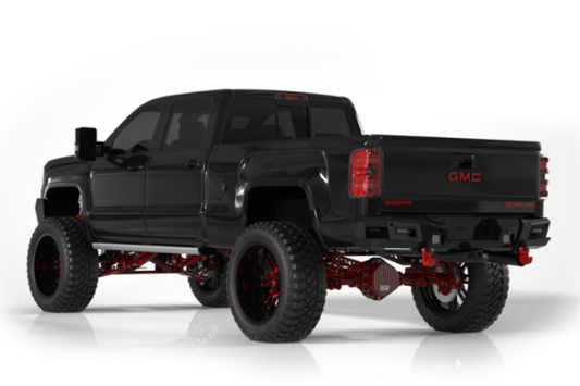 Road Armor Identity 3152DR-B0-P2-MR-BH-B Chevy 2500/3500 2015-2019 Rear Bumper