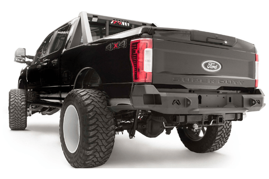 Fab Fours FS17-W4150-1 Ford F250/F350 Superduty 2017-2022 Premium Rear Bumper No Sensor