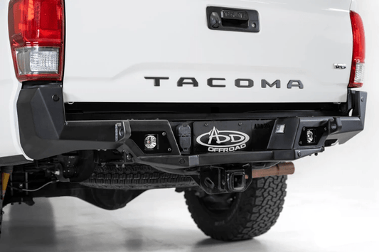 ADD R681241280103 Toyota Tacoma 2016-2023 Stealth Fighter Rear Bumper with Sensor Cutouts
