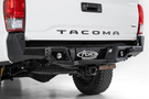 ADD R681241280103 Toyota Tacoma 2016-2023 Stealth Fighter Rear Bumper with Sensor Cutouts