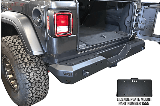 Warrior 6550 Jeep Wrangler JL 2018-2020 MOD Series Rear Bumper
