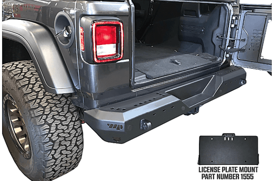 Warrior 6550 Jeep Wrangler JL 2018-2022 MOD Series Rear Bumper