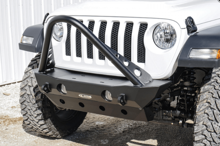 Lod Offroad Destroyer Front Bumper Jeep Wrangler JL 2018-2020 Shorty With Stinger Guard JFB1805
