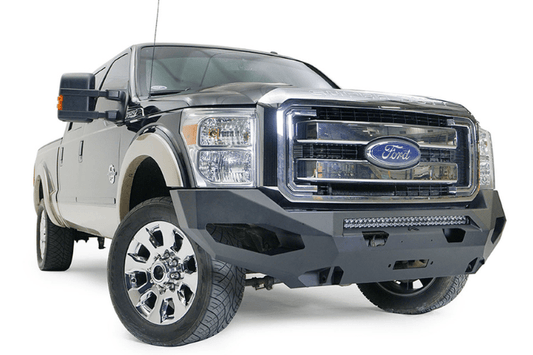 Fab Fours FS11-X2551-1 Ford F250/F350 Superduty 2011-2016 Matrix Front Bumper Winch Ready No Guard