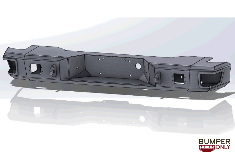 Hammerhead 600-56-0536 GMC Sierra 2500/3500 2001-2006 Rear Bumper Flush Mount Without Sensors