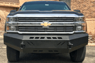 Thunder Struck Smooth Premium Chevy Silverado 2500HD/3500HD 2015-2019 Front Bumper CHD15-FB SM PA