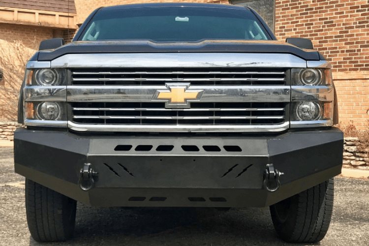 Thunder Struck Smooth Premium Chevy Silverado 2500HD/3500HD 2015-2019 Front Bumper CHD15-FB SM PA