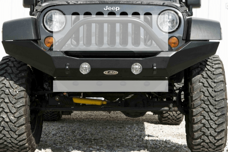 Lod Offroad Destroyer Front Bumper Jeep Wrangler JK 2007-2017 Full-Width Without Bull Bar Guard JFB0721