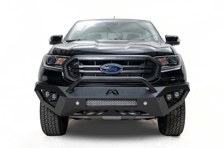 Fab Fours FR19-D4852-1 Ford Ranger 2019-2023 Vengeance Front Bumper Pre-runner Guard