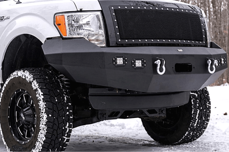 DV8 Offroad Ford F-150 2009-2014 Front Bumper Winch Ready FBFF1-02
